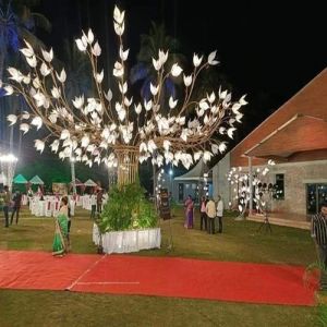 Iron Lotus Flower Light