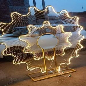 LED Snow Flake Light