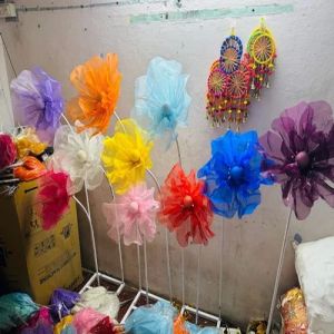 Organza Ribbon Flowers