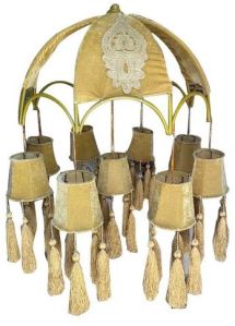 Velvet Hanging Chandelier
