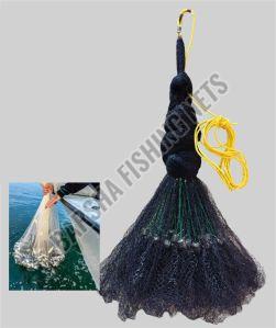 14mm Barsha Black Cast Fishing Net, For Kids