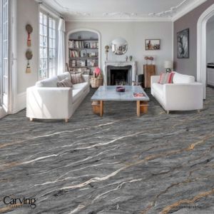 Colima Nero Endless Ceramic Floor Tiles