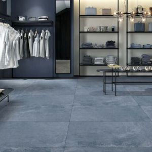 Cubix Blue Matt Finish Ceramic Floor Tiles
