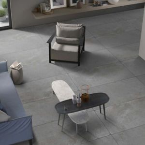 Cubix Grey Matt Finish Ceramic Floor Tiles