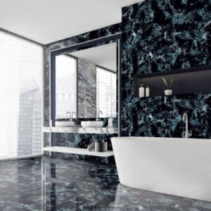 Ebony Aqua Super High Glossy Tiles