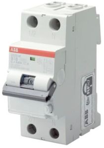 2 Pole ABB B16 30mA RCBO Circuit Breaker