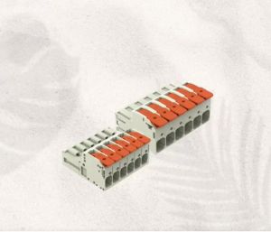 Wago Type Push-In Wire Connector