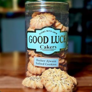 Good Luck Cakers Butter Ajwain Salted Cookies