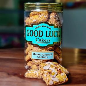 Good Luck Cakers Honey Almond Cookies