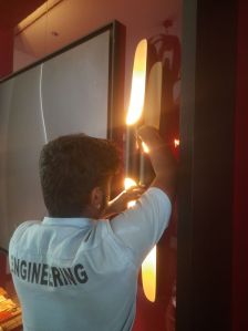 Flameproof Light Fitting