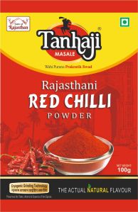 100gm Tanhaji Rajasthani Red Chilli Powder