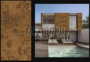 Corten Swirl Finish Aluminum Composite Panel
