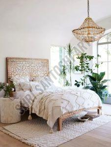 Arabic Mango Wood Bed