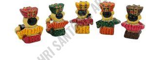 Wooden Rajasthani Musician Babla
