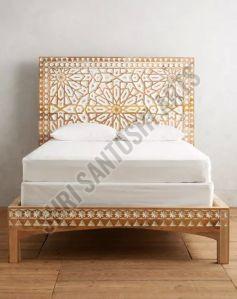 Arabic Mango Wood Bed