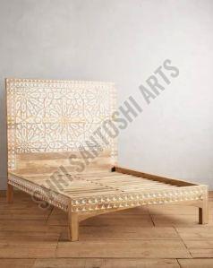 Arabic Mango Wood Bed