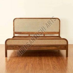 Double Mango Wood Bed