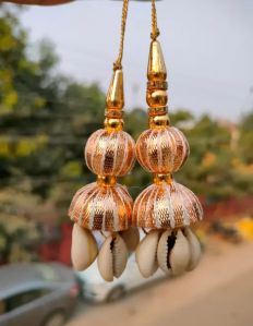Golden Cowrie Shell Latkan