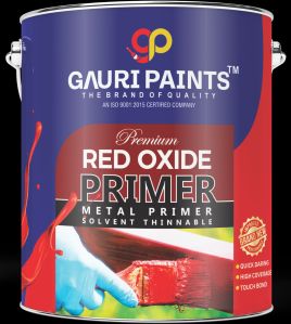 1L Gauri Paints Red Oxide Metal Primer