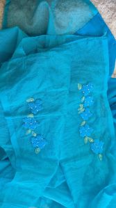 Applique Saree