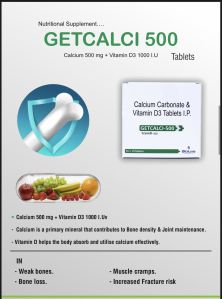 Calcium Citrate and Vitamin D3 Tablet