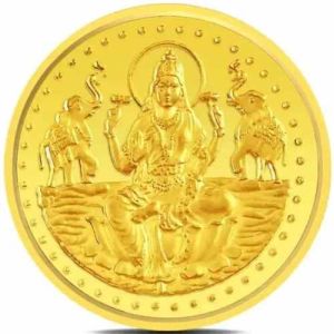 22K Lakshmi Gold Coins
