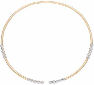 Diamond Hasli Necklace