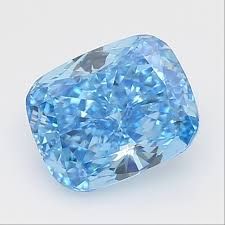 Sky Blue Fancy Cut Diamond