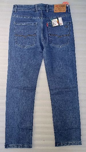 Red Crew Mens Blue Jeans