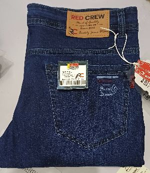Red Crew Mens Blue Jeans