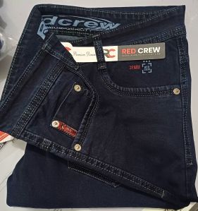 Red Crew Mens Black Jeans