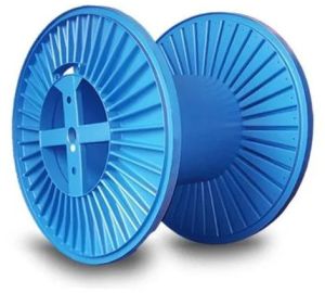 Blue Mild Steel Process Cable Drum