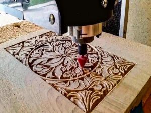2D CNC Wood Carving Service