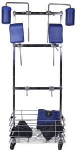 Stainless Steel Hospital Crash Cart Trolley