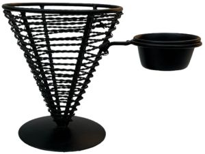 Black Iron Tissue Holder