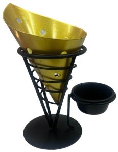 Black Iron Tissue Holder
