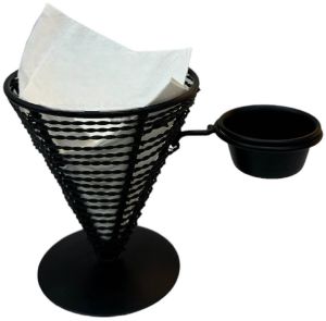 Black Iron Tissue Holder