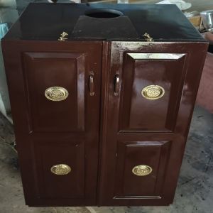 Double Door Wooden Steam Bath Chamber