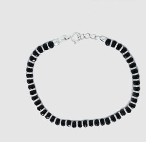 KP036640 Nazaria Black Beads Women Bangle