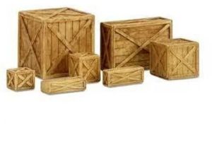 Wooden Crate Box