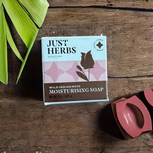 Just Herbs Wild Indian Rose Glycerin Hotel Soap 25G