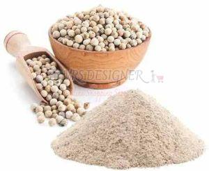 Dry White Pepper Powder