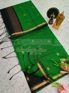 Black Kalyani Cotton Silk Sarees