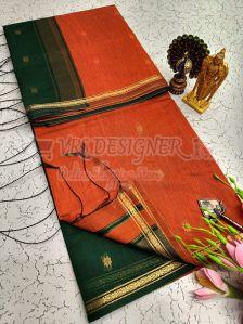 Black Kalyani Cotton Silk Sarees