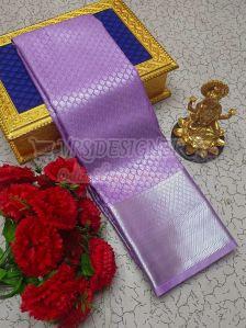 Multicolor Pure Tissue Silk Saree