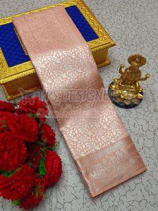 Multicolor Pure Tissue Silk Saree