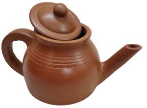 Clay Terracotta Handmade Kettle