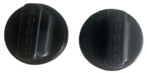 ABS Black Gas Stove Knob