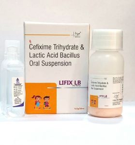 Cefixime Lactic Acid Bacillus Oral Suspension