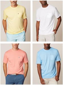SMT1025 Mens Modal Pocket Polo T-Shirts